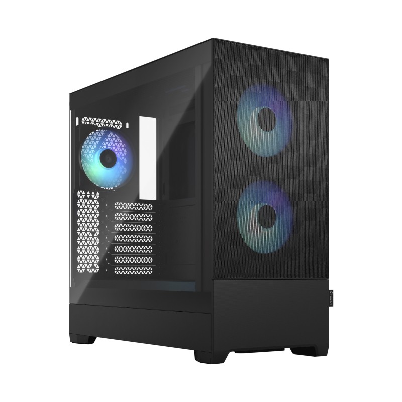 Fractal Design Pop Air RGB Black mit Seitenfenster ATX Gaming Gehäuse Schwarz